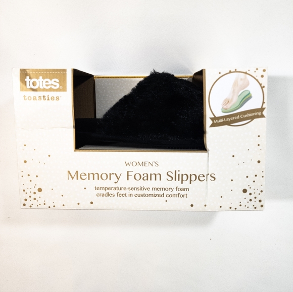 Totes Toasties Women's Memory Foam Slippers - Picture 3 of 6